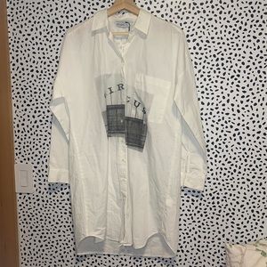 LAST CHANCE Zara Button Down Circus Dress